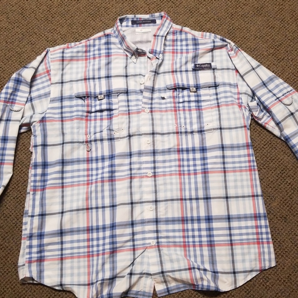 Men's Columbia PFG long sleeve shirt L